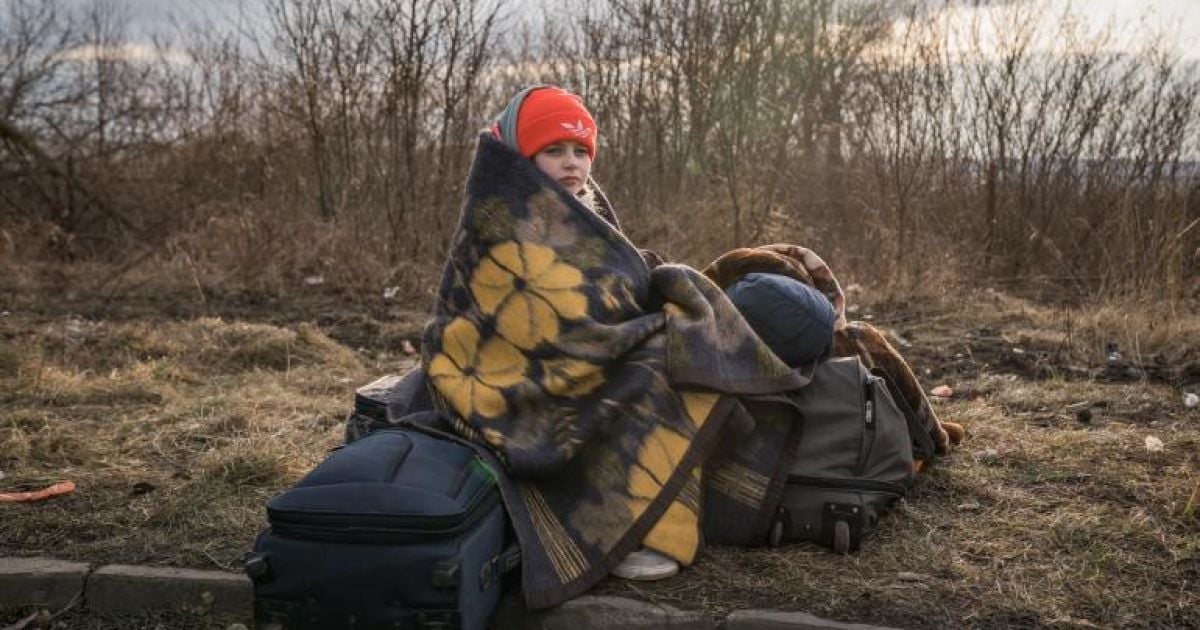 Близько 1,5 мільйона українських дітей стали біженцями через вторгнення Росії