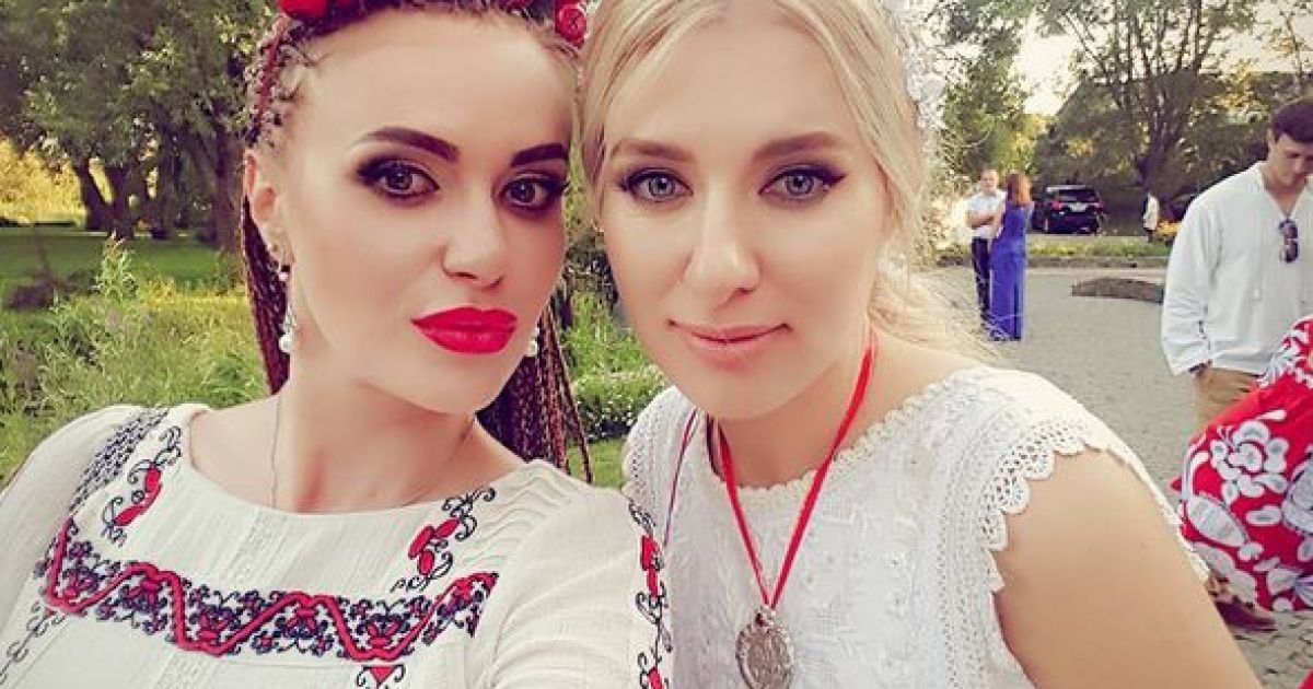 Слава Каминская и Ольга Горбачева