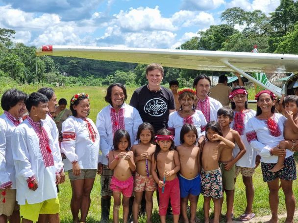 Дмитро Комаров в Еквадорі / © пресслужба каналу "1+1"