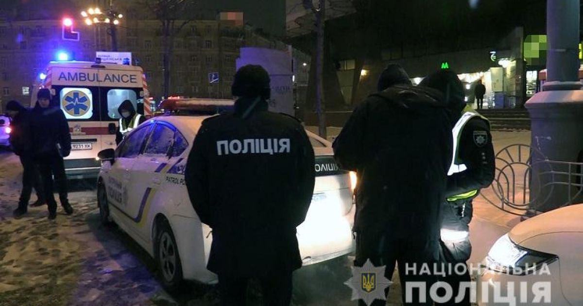 Оперативники затримали мешканця Одеської області за смертельне побиття чоловіка у центрі столиці / © Полиция Киева / Facebook