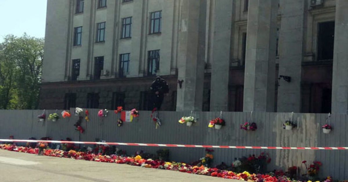 Чоловіка затримали за непокору поліції, наразі невідомо, чи він причетний до будь-яких провокацій / © ГУ Національної поліції в Одеській області