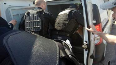 Чоловіка затримали за непокору поліції, наразі невідомо, чи він причетний до будь-яких провокацій / © ГУ Національної поліції в Одеській області