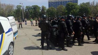 Чоловіка затримали за непокору поліції, наразі невідомо, чи він причетний до будь-яких провокацій / © ГУ Національної поліції в Одеській області