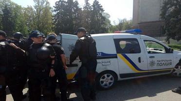 Чоловіка затримали за непокору поліції, наразі невідомо, чи він причетний до будь-яких провокацій / © ГУ Національної поліції в Одеській області