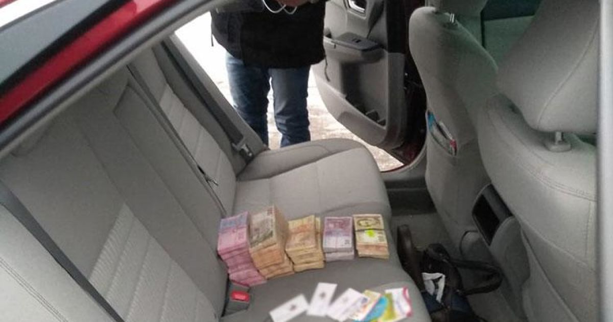 затримання відкат_2 / © Департамент защиты экономики Национальной полиции Украины