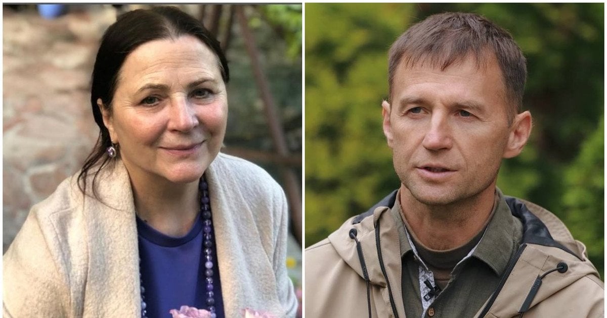 Ніна Матвієнко та її син Андрій