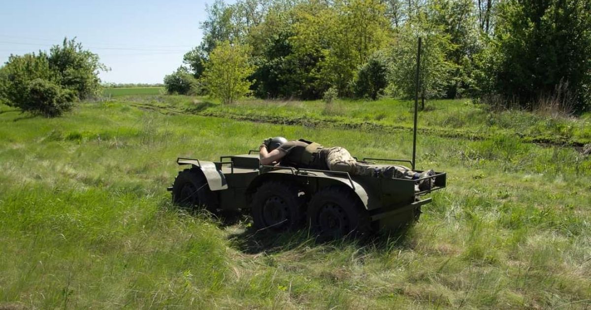 Украинские наземные дроны "Махно"