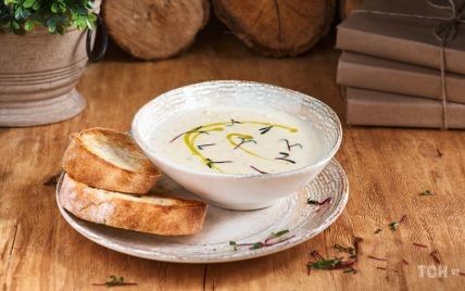 Сырный суп: рецепт от Андрея Величко