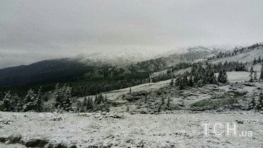 Так виглядає засніжений курорт / © ТСН