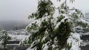 Так виглядає засніжений курорт / © ТСН/Тетяна Мироновська
