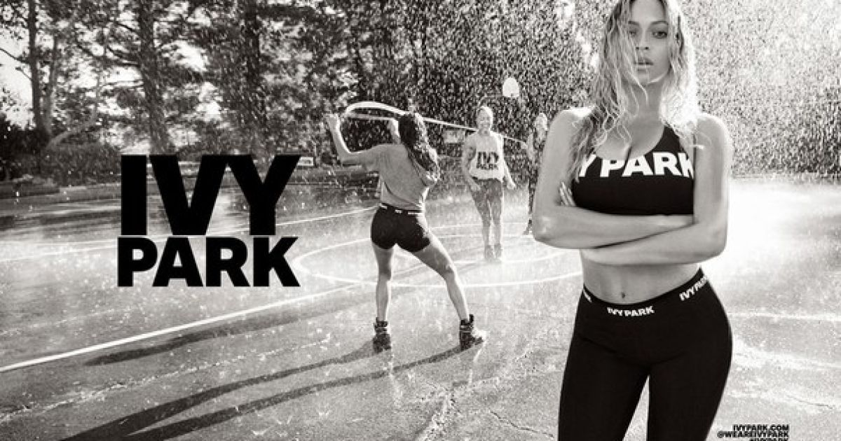 Бейонсе в рекламной кампании своей коллекции "Ivy Park"