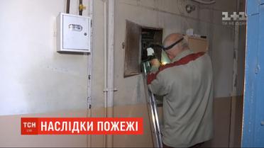 Жители сгоревшего в Киеве дома самостоятельно латают крышу и ждут свет