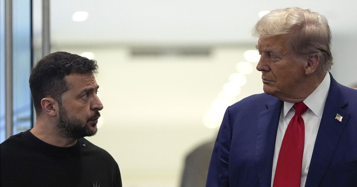 Владимир Зеленский и Дональд Трамп