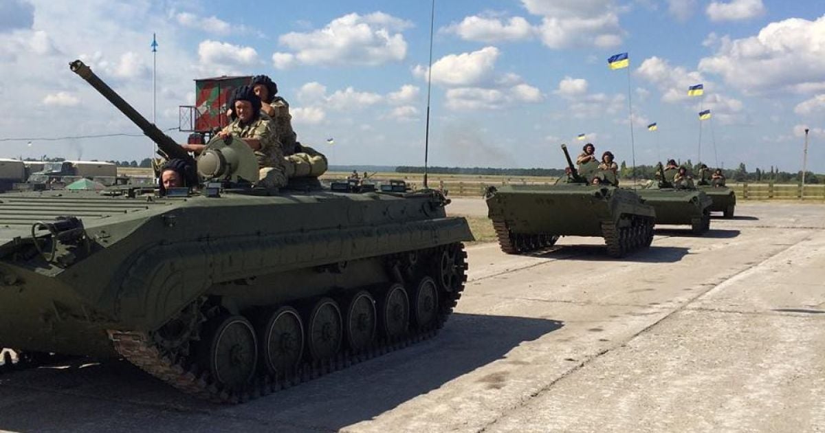 Бирюков показал новую технику украинских бойцов АТО