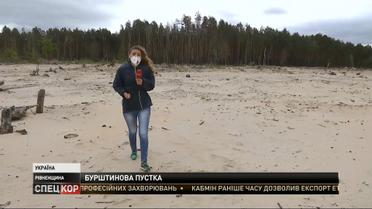 В Ровенской области образовалась пустыня – теперь там не живут животные и бушуют песчаные бури