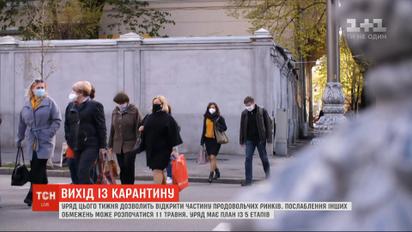 Закінчення карантину в Україні: як будемо виходити, коли і що запрацює