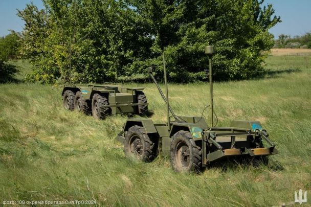 Українські наземні дрони "Махно" / © Сили оборони півдня України