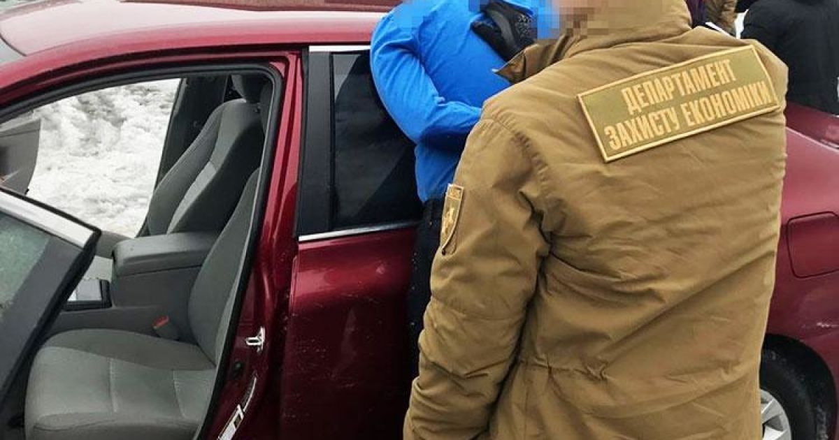 затримання відкат_4 / © Департамент защиты экономики Национальной полиции Украины