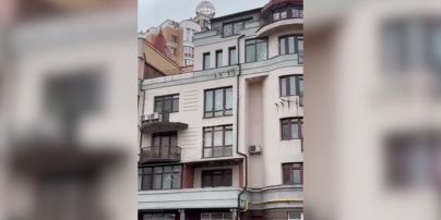 В Киеве боевая белка из агентуры ГУР выполняет тайное задание на Оболонской набережной