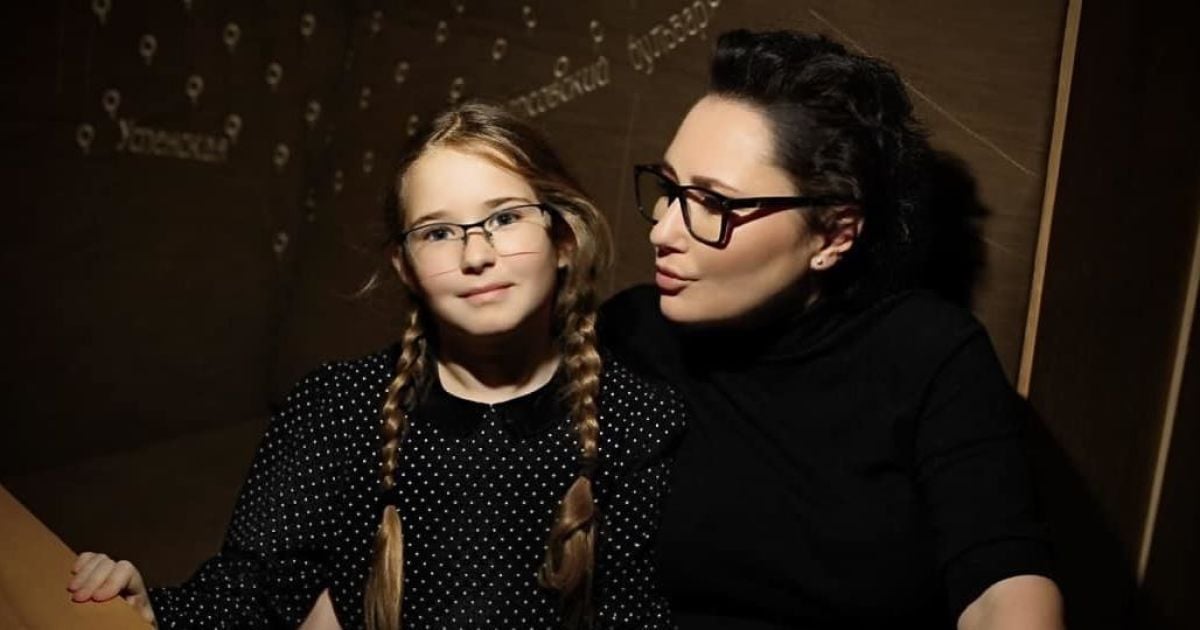 Олена Мозгова з молодшою донькою