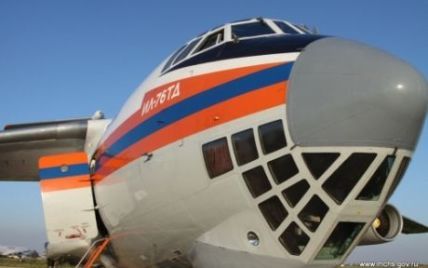 На місці аварії російського Іл-76 знайшли чорну скриньку та фрагменти тіл загиблих