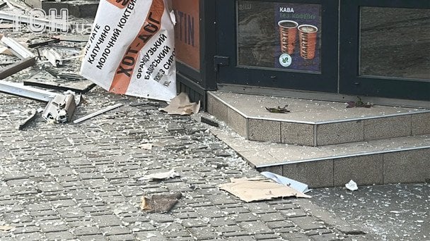 Наслідки атаки / © Фото: Наталя Нагорна