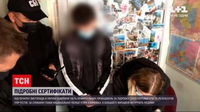 Подробные документы: Нацполиция открыла 118 дел из-за "липовых" COVID-сертификатов и результатов ПЦР-тестов