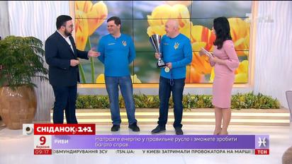 Лучшие рыбаки мира в гостях у "Сниданка с 1+1"