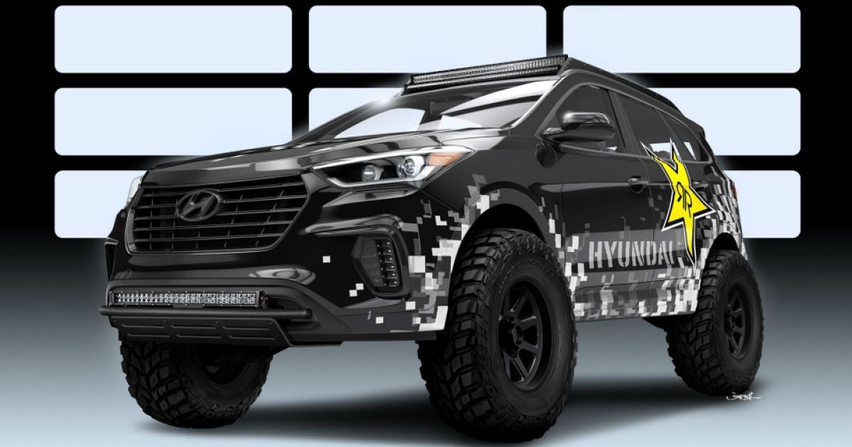 Ателье Rockstar Garage подготовит особый Hyundai Santa Fe