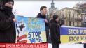 В Украине прошли массовые акции против Путина и войны