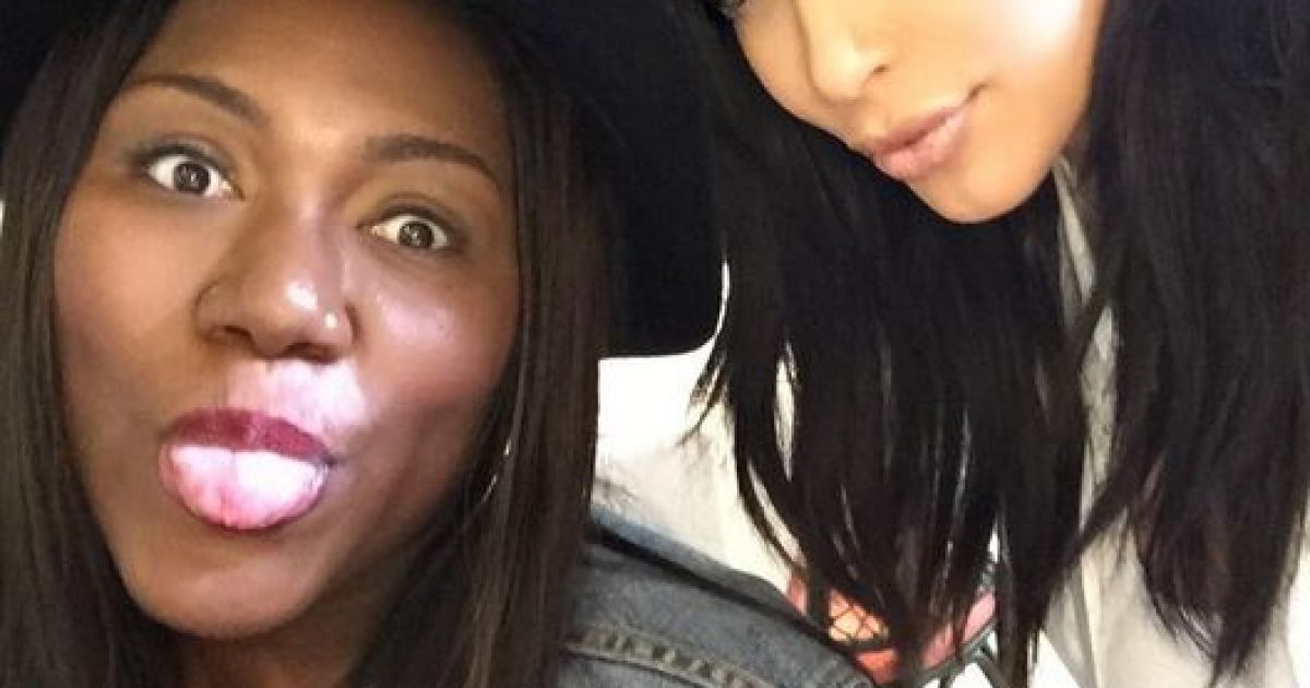 Майлиза и Ким Кардашьян