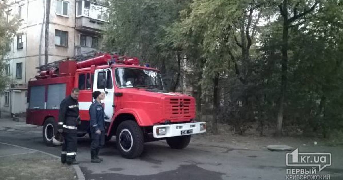 По предварительным данным, произошел взрыв газа / © Первый Криворожский