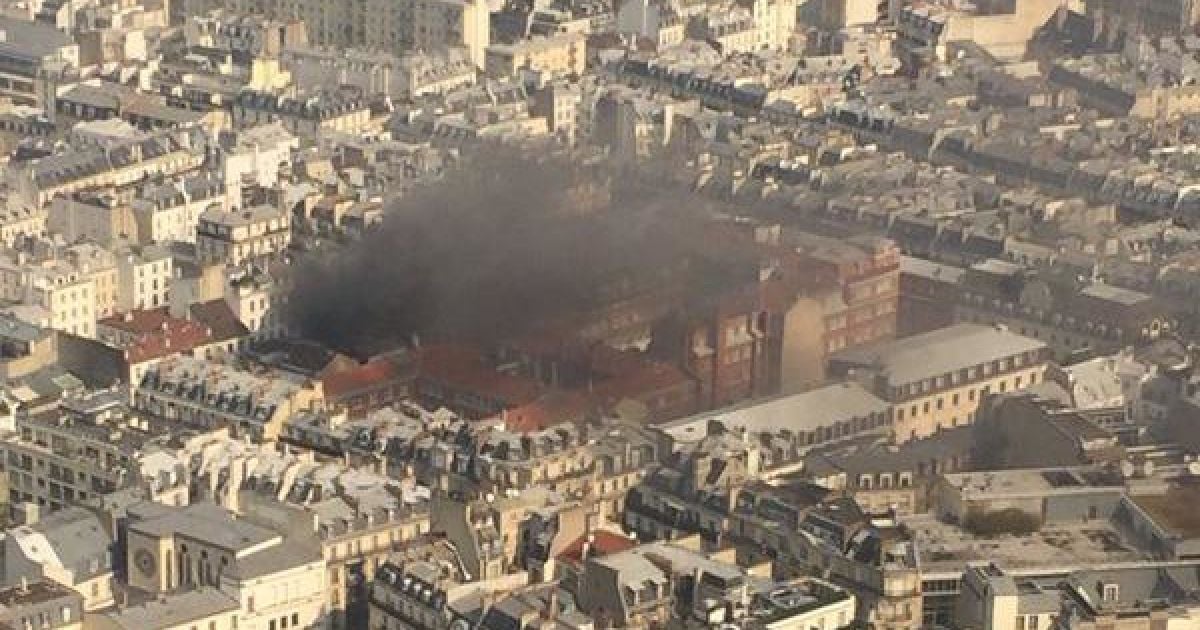 В Париже из-за взрыва пострадало 17 человек