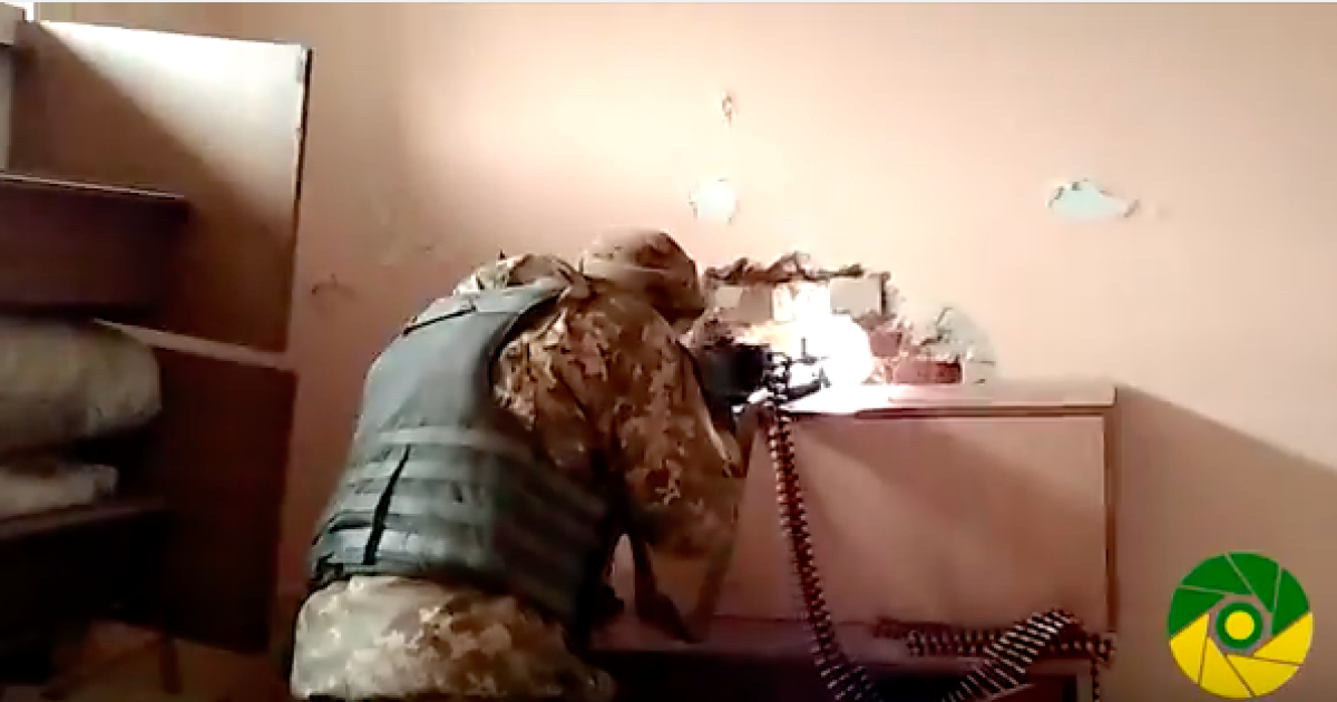 В Сети появилось видео боя под Авдеевкой