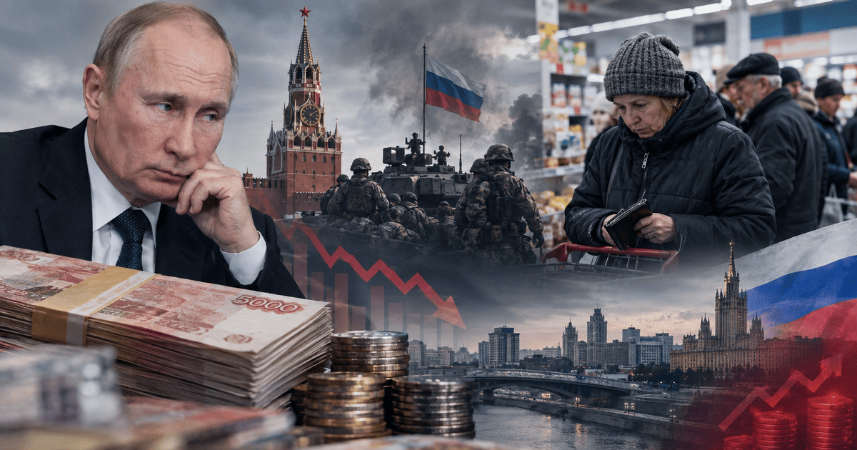 Володимир Путін і проблеми в російській економіці