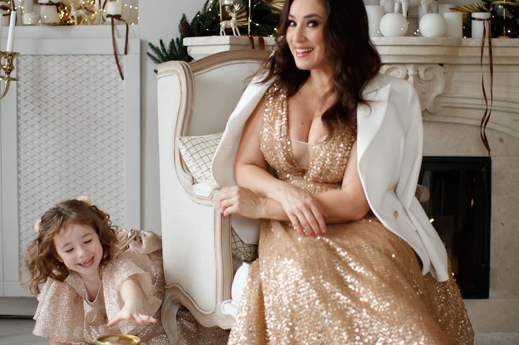 Наталка Карпа с дочерью / © instagram.com/natalkakarpa