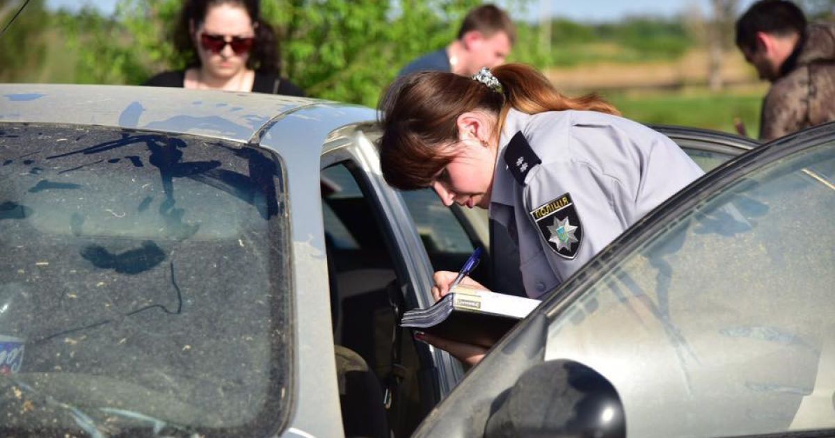 Затонула автівка на Запоріжжі_3 / © ГУ Національної поліції в Донецькій області