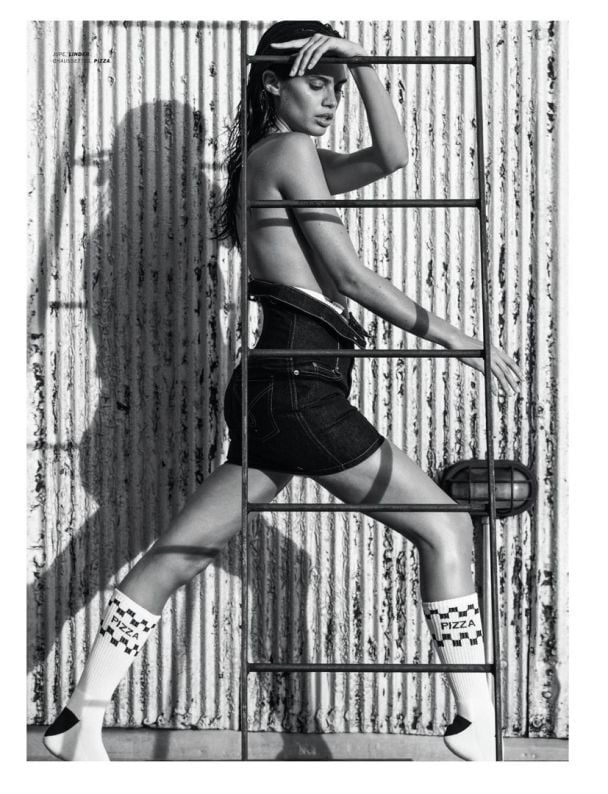 Сара Сампайо в фотосессии для Lui Magazine 