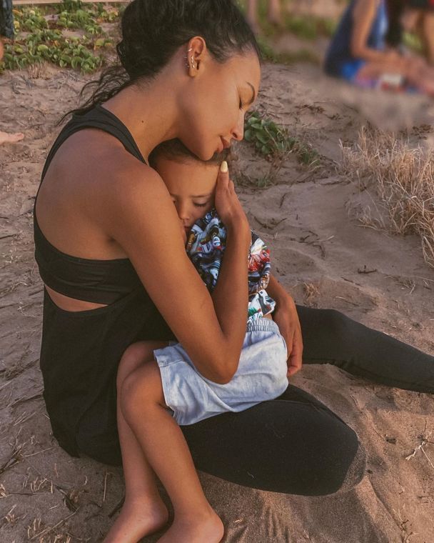 Ная Рівера з сином / © instagram.com/nayarivera