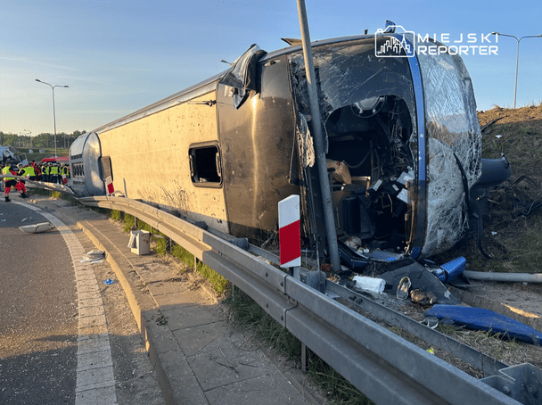 Аварія під Варшавою / © Miejski Reporter