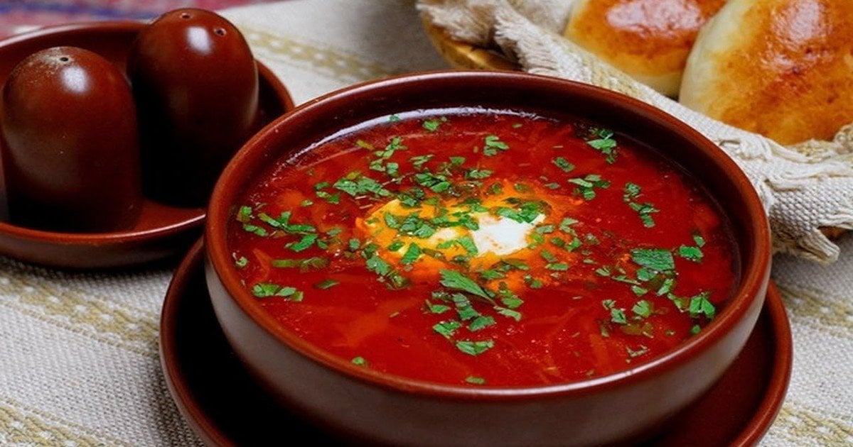 Вкусный борщ