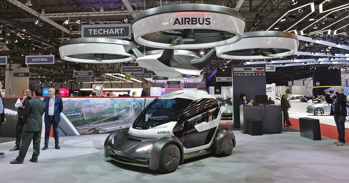 Airbus создал летающий автомобиль