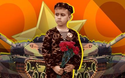 Значки со свастикой и детские военные парады: Как россияне переживают "победную" истерию