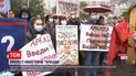 Инвесторы банка "Аркада" вышли на протест в центре Киева