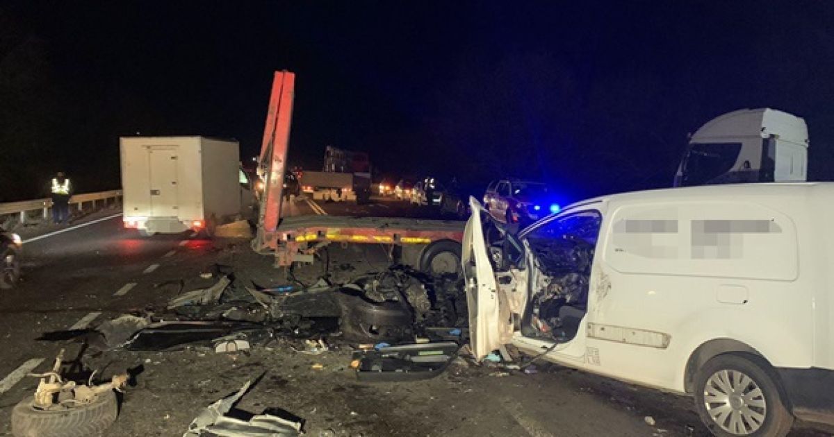 Потрійна ДТП на Вінниччині_4 / © Департамент комунікації Нацполіції України