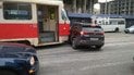 У Києві трамвай на швидкості протаранив кросовер