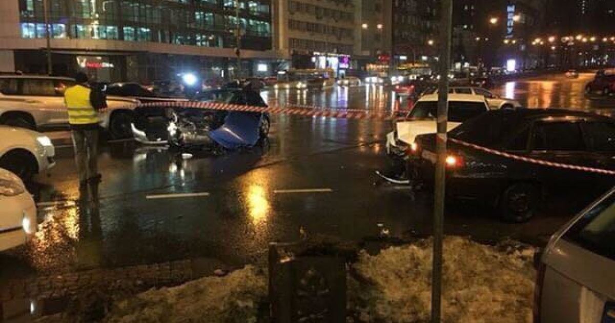 ДТП 5 машин Київ_3 / © Facebook/Киев Оперативный