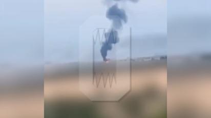 В России дроны атаковали НПЗ и военный аэродром – видео
