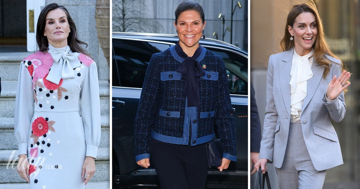 Королева Летиція, кронпринцеса Вікторія та принцеса Кейт