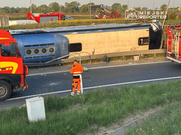 Аварія під Варшавою / © Miejski Reporter